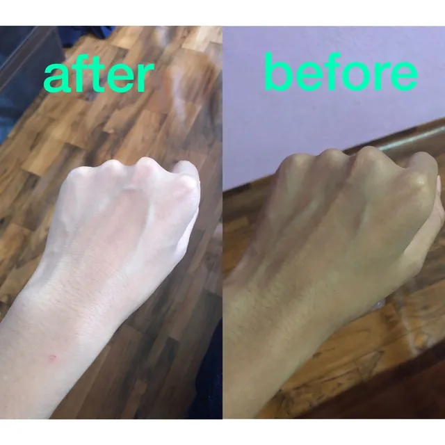 Gambar sebelum dan selepas pelanggan Beauty Dust