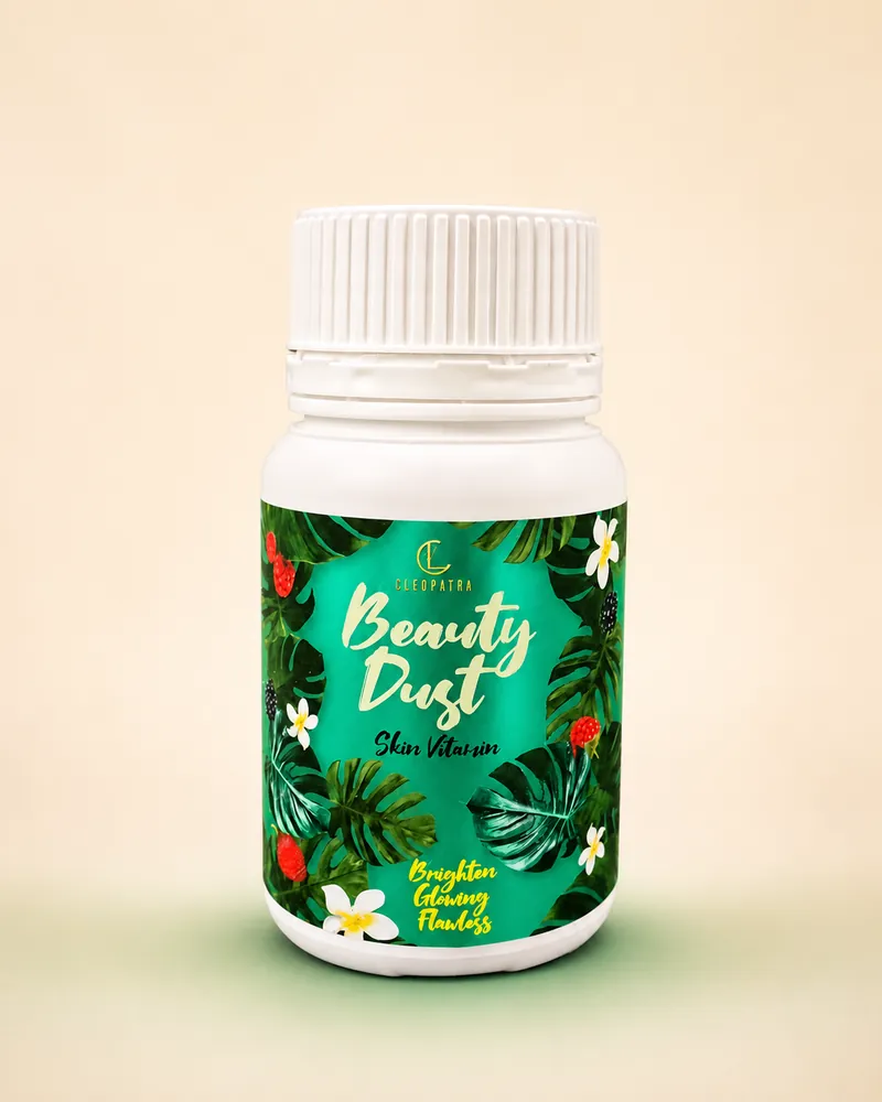 Botol Cleopatra Beauty Dust Skin Vitamin
