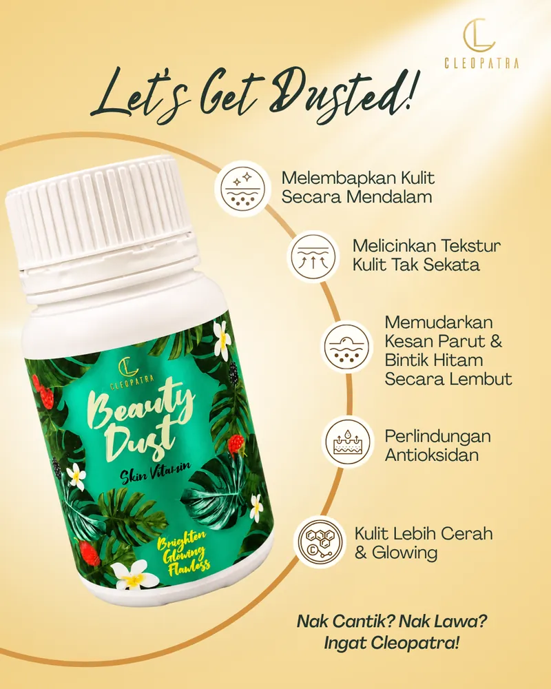 5 kebaikan Beauty Dust untuk kulit