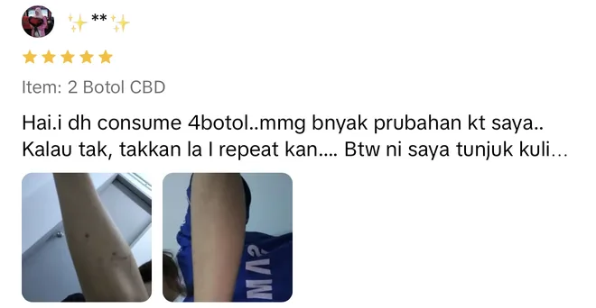 Ulasan pembeli di TikTok Shop
